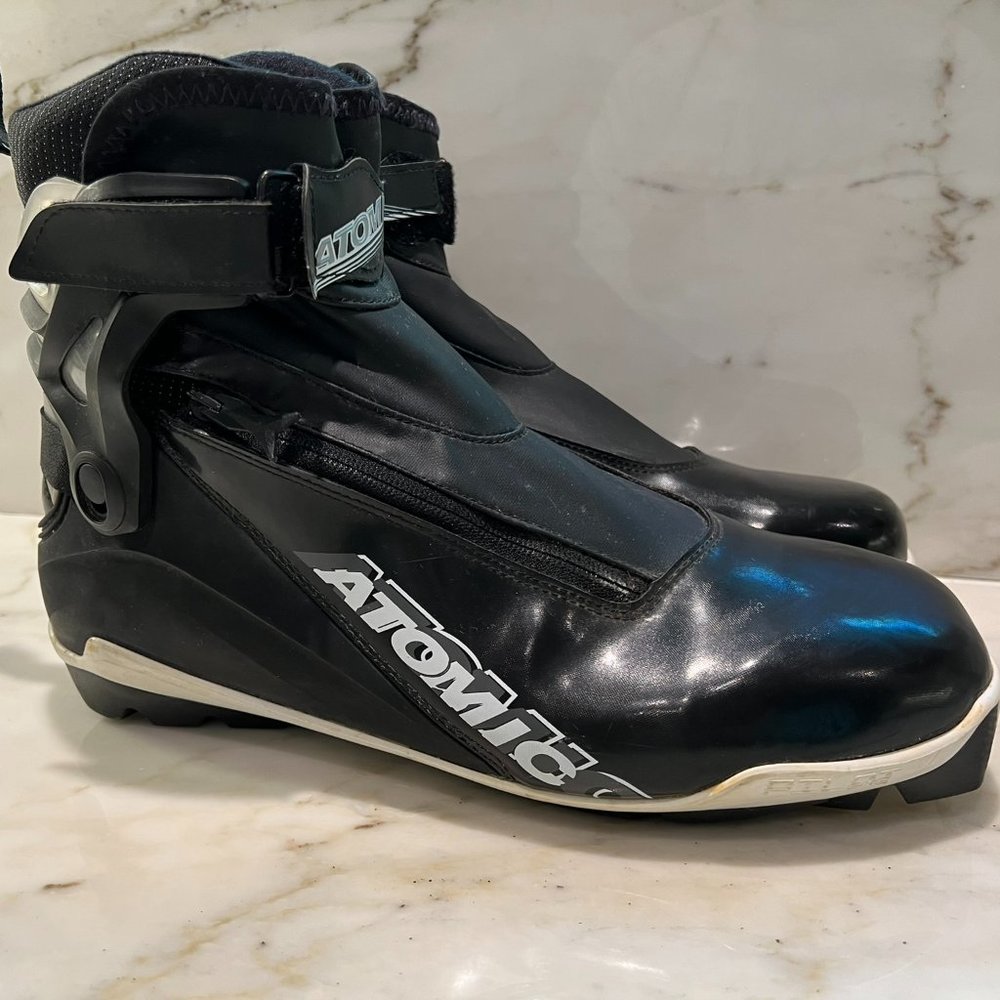 Atomic Men's Pilot SNS Classic Blk Sport XC Cross Country Ski Boots US 13 EU 48